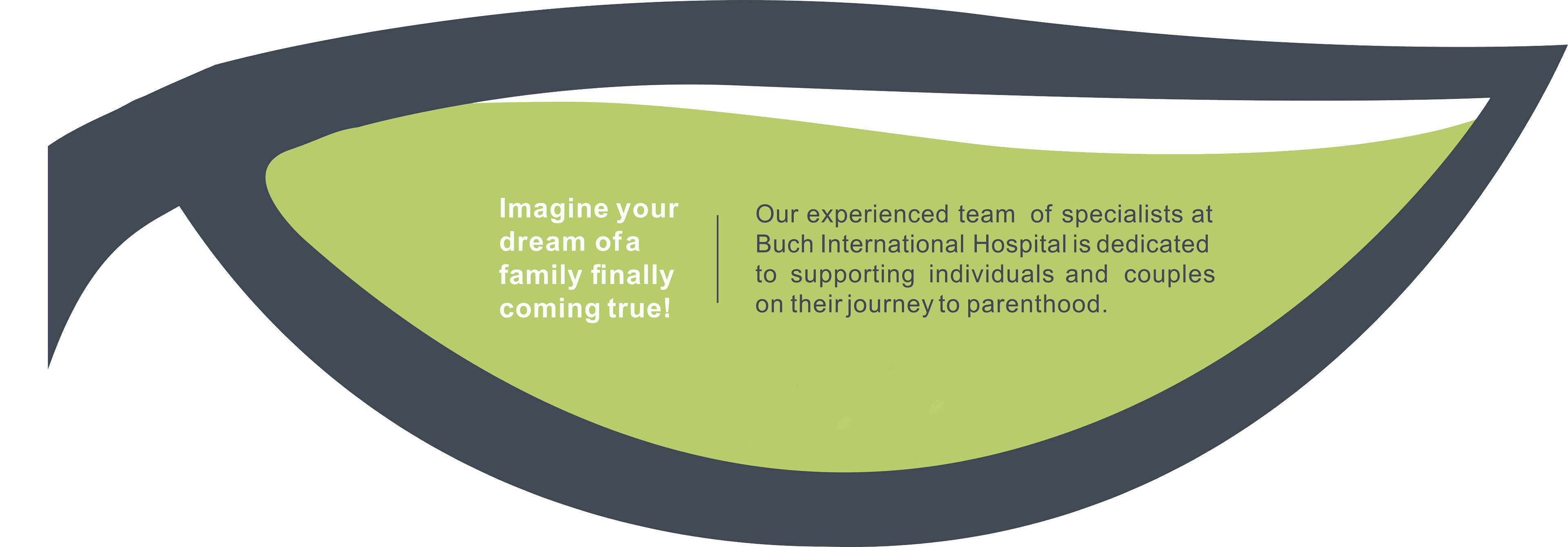 Imagine your dream of a family finally coming true